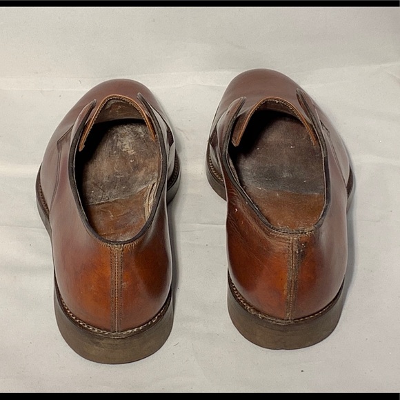 Alan McAfee vintage tan Oxford rubber sole 11.5C - Picture 3 of 6